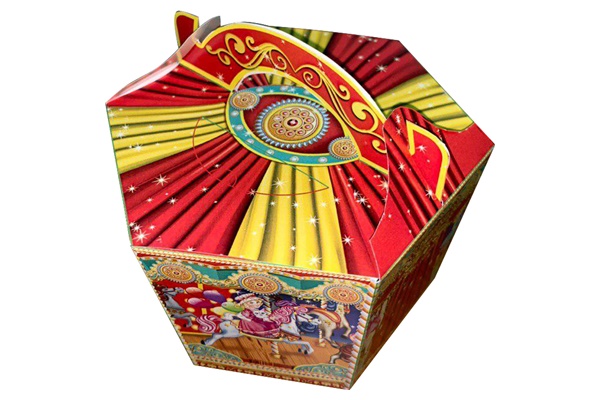 Подарунок новорічний ZAPODARKOM М-1350 Весела карусель, 1350г